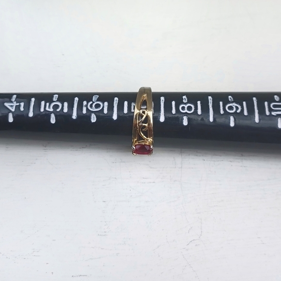 14K GE ESPO (Joseph Esposito) Gold Ruby Ring - Picture 8 of 10